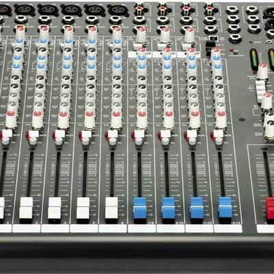Allen & Heath ZED-14 - 14-Channel Touring Quality Mixer with USB I/O (AH-ZED-14),Grey/Red image 2