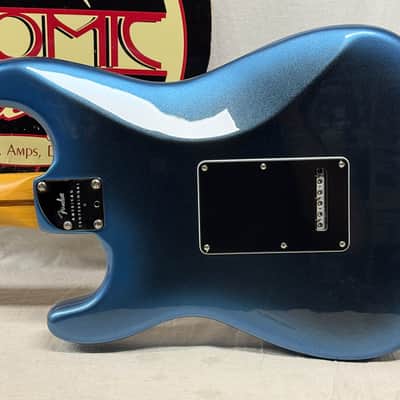 Fender American Professional II 2 Stratocaster Guitar with Case 2021 - Dark Night / Maple neck image 12