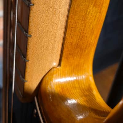 Vintage 1978 Fender Precision Bass Maple Fretboard Refinished Natural w/ OHSC image 15