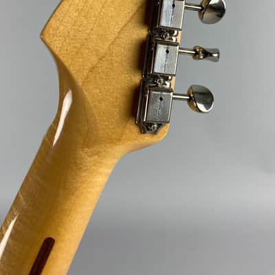 Fender Stratocaster  1957 Re-Issue   - 2 tone  Burst, With Case candy , and Original Fender Tweed Hardshell case image 9