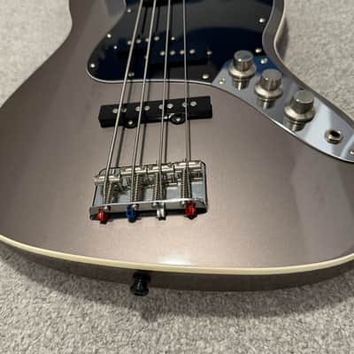 Fender MIJ FSR Aerodyne Jazz Bass 2014 - Dolphin Grey image 19