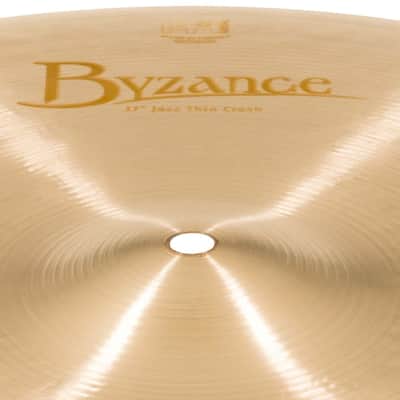 Meinl Byzance Jazz Thin Crash Cymbal 17" image 5