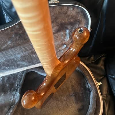 Fibenare Erotic Dalmat  Burl Maple Natural with Wood Pickup Covers Rare! image 5