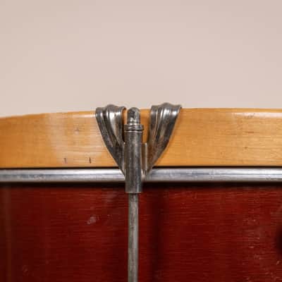 1960s Ludwig 10x14 Prep Model Parade Drum w/ Hard Case image 13