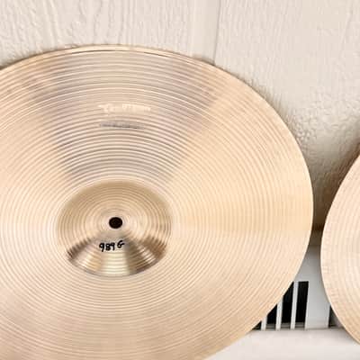 Vintage Paiste Formula 602 Pre-Serial Medium Hi-Hats (EXCELLECT CONDITION) image 9