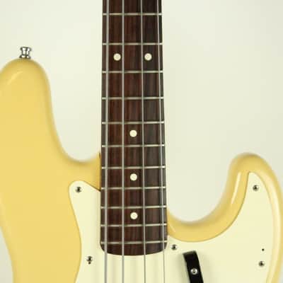 1984 Vintage Fender JAZZ BASS Alder Olympic White Dan Smith Era E3 Series +OHSC USA 1980s image 4