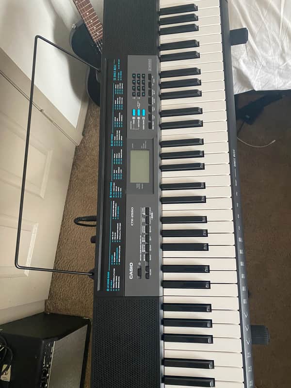 CASIO  CASIO KEY BOARD CTK-2550 2020 Black image 1