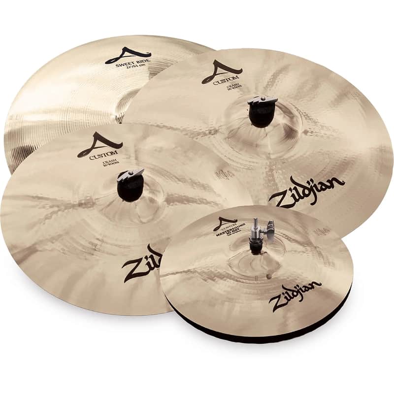 Zildjian ACP4681 A Custom / A Series Box Set 14 / 16 / 18 / 21" Cymbal Pack image 1