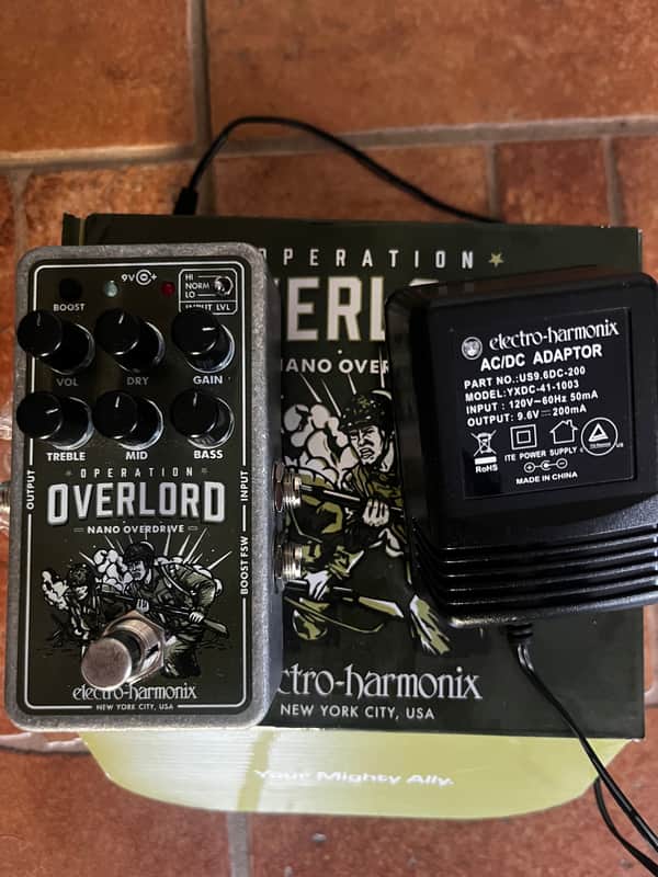Electro-Harmonix Nano Operation Overlord Stereo Overdrive 2019 - Present - Green image 1