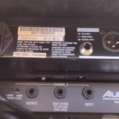 Behringer Ultra Gain Pro MIC2200 2 Channel Mic/Line Pre-Amp image 6