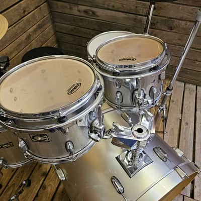 Drum Kit Premier Cabria MK2 Silver Complete USED! RKCAB040626 image 5