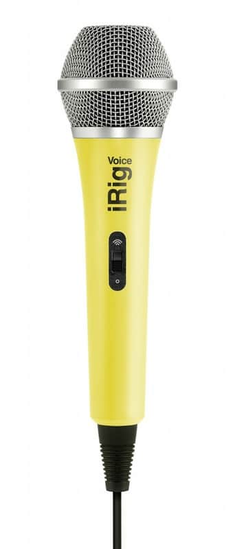 IK Multimedia IRIGMICVOYIN iRig Voice Mic - Yellow image 1