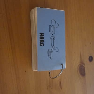 Korg M1 Accessories : Original Book Guide - Rare and Original - New image 2