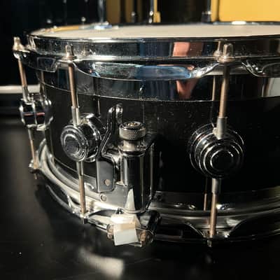 DW Collector's Series 5.5x14" Edge Snare Drum in Black Gloss image 3