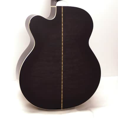 Michael Kelly Dragonfly 4 Fretless Acoustic-Electric Bass Guitar - Smoke Burst image 8