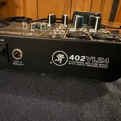 Mackie 402VLZ4 4-Channel Mic /Line Mixer w/ original power supply working 100% analog analogue image 3