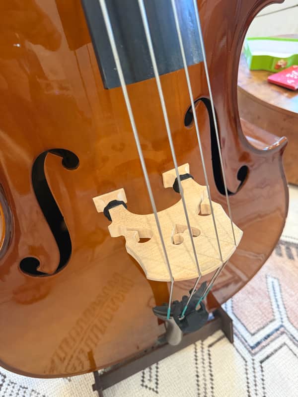 Johannes Kohr 2002 K-64 3/4 Upright Acoustic Bass (w/ Bow, Case, Wheel & many other accessories) image 1