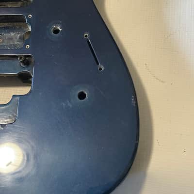 1990's Japan Jackson JDR-94 Concept Dinky Blue Guitar Body Floyd Ready image 4