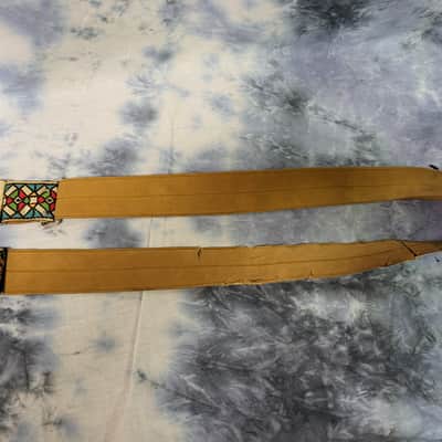Vintage 1960's Ace Stained Glass Banjo Strap Case Candy #3 imagen 5