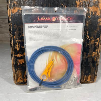 Lava Cable Solder-Free Pedalboard Kit - 10ft / 10 Plugs - NOS in packaging image 1