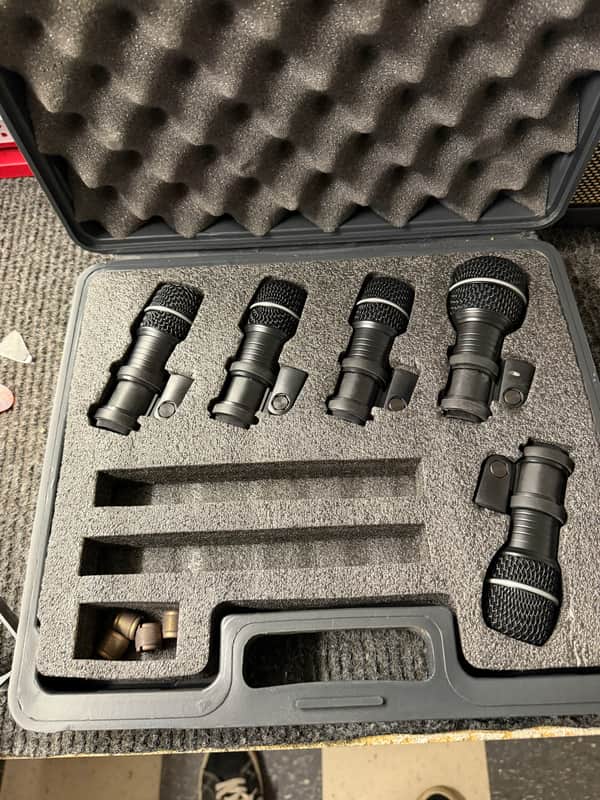 Nady DM-70 Drum microphone Set - Black image 1