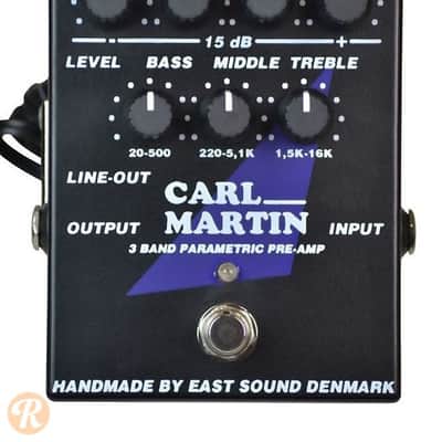 Carl Martin 3 Band Parametric Pre-Amp