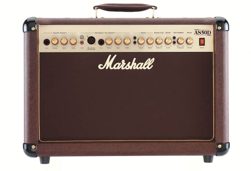 Marshall Acoustic Soloist AS50D 2-Channel 50-Watt 2x8" Acoustic Guitar Combo imagen 2
