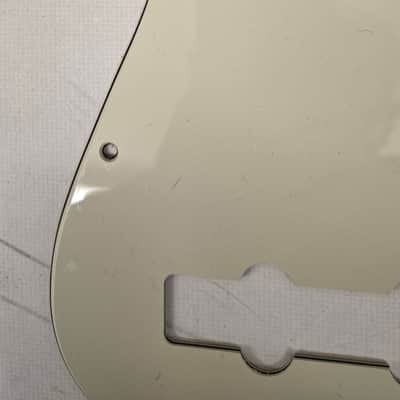 Fender Jazz Bass Guitar 10 Hole Genuine Light Lime Pickguard image 4