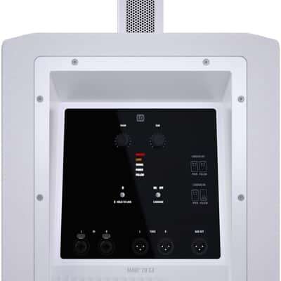 LD Systems Maui 28 G3 W Compact Cardioid Column PA System With DSP 2060W (White) image 14