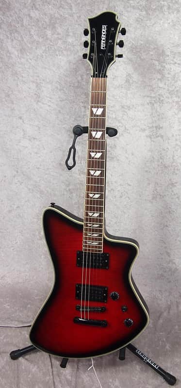 Fernandes Vertigo electric guitar with hardshell case image 1