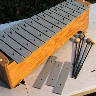 Sonor Percussion AM metallophone (Alt) 80s-90s - Classic wood image 2