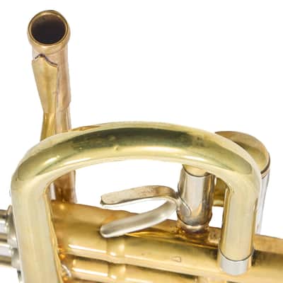 Schagerl 'Charis' Large Bore C Trumpet in Raw Brass SN 7341L image 12