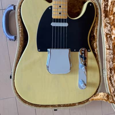 Fender Japan 2002 BROADCASTER Original Poodle Tweed Hard Case Telecaster image 1