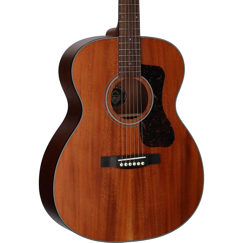 Guild OM-320 Orchestra Acoustic Guitar, Natural image 1