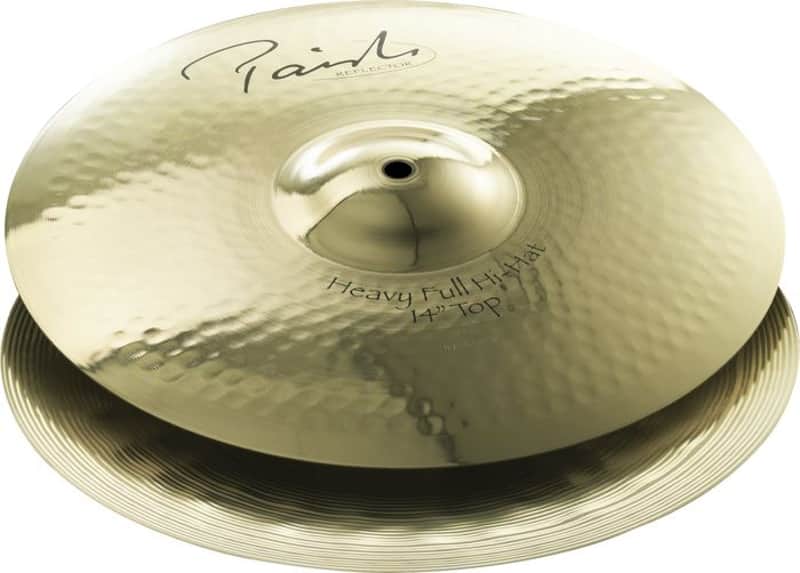 Paiste 14" Signature Reflector Heavy Full Hi-hats Cymbals PSIGRHA14 image 1