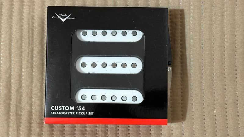 Fender 099-2112-000 Custom Shop '54 Stratocaster Pickup Set 2010s - Aged White image 1