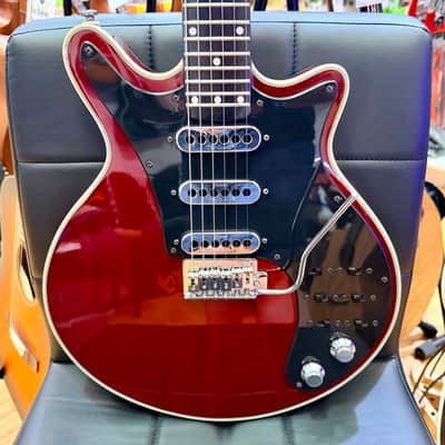 ⚡️2003⚡️ Burns London Brian May Signature Red Special~ Cherry Red Korean Made! image 13