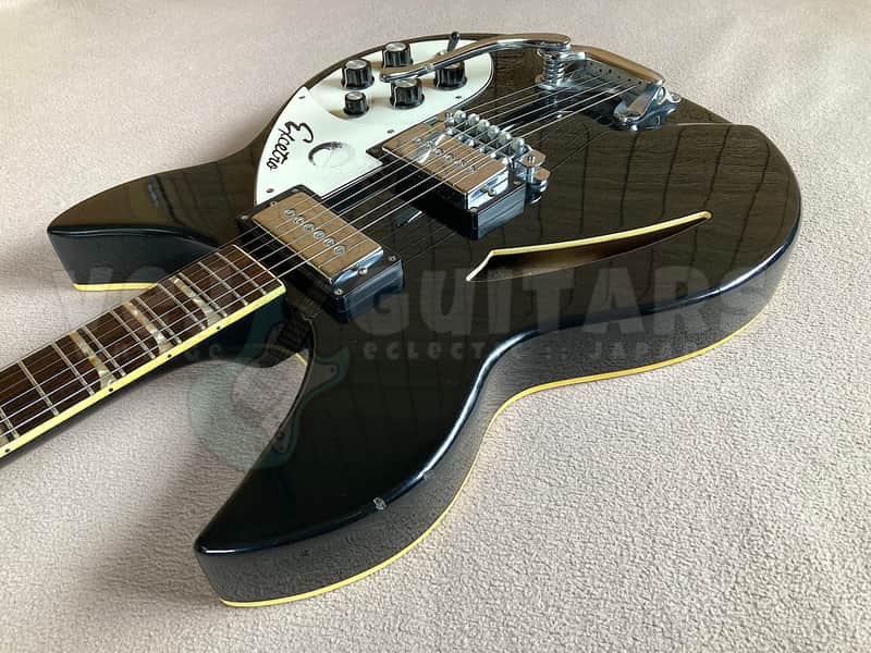 EXCETRO HARLEY-1 'DASH' c.1968 w/HSC - MIJ 1960s HOLLOW-BODY | Reverb