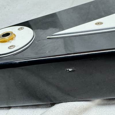 Epiphone '58 1958 Korina Flying V Guitar 2004 - Black image 16