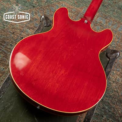 1979 Gibson ES-335 Dot neck, patent number pickups, factory stop tail w/ case image 10