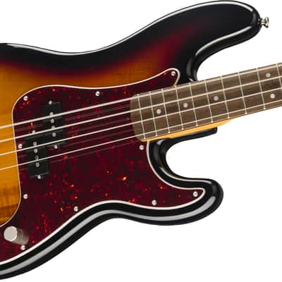 Fender Squier Classic Vibe '60s 4-String Electric Precision Bass 3-Tone Sunburst image 4