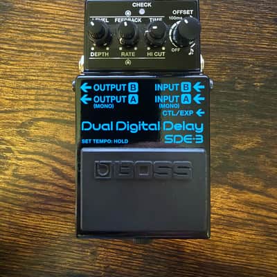 Boss SDE-3 Dual Digital Delay 2024 - Present - Black image 1