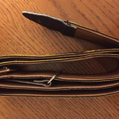 70's Fender Embroidered Monogram Logo Vintage Original Guitar Strap image 3