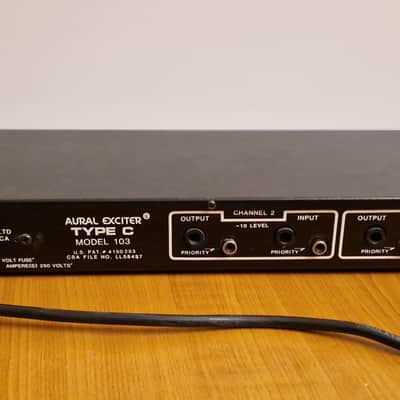 Aural Exciter Type C Model 103 1986 Aphex Systems image 5