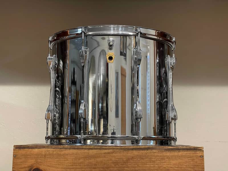 1960's Ludwig Chrome Tenor Tom 12x15 'Super-Sensitive' Model #425-12"x15" image 1