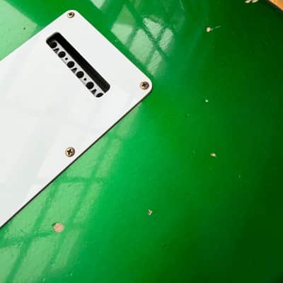 2026 Fender Custom Shop Stratocaster Pro W25 Relic - Candy Apple Green image 15
