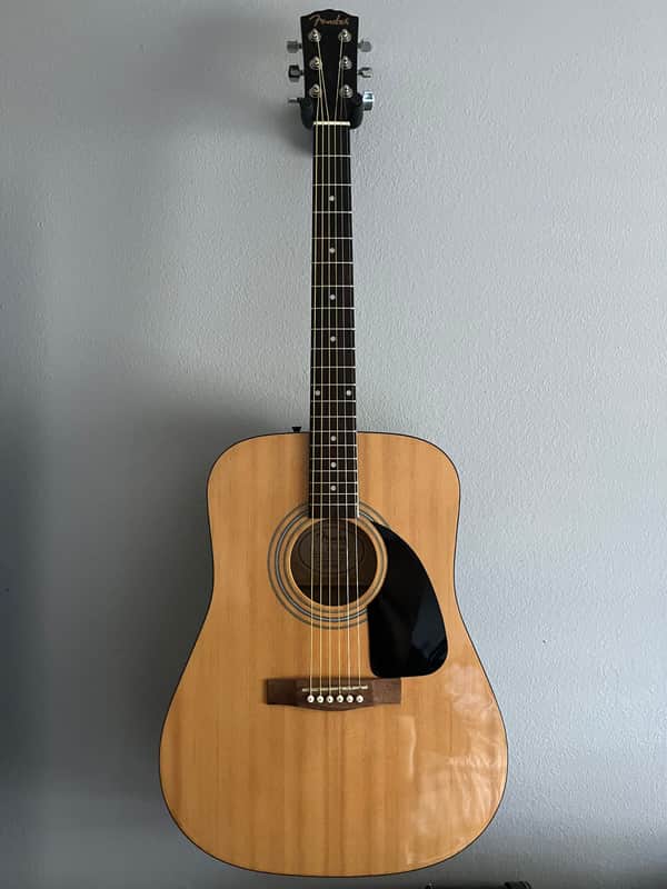 Fender FA-100 Spruce/Basswood Dreadnought Pack Natural | Reverb