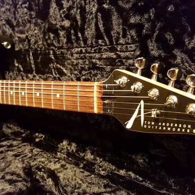 2009 Tom Anderson Drop Top Charcoal Quilted Maple Alder SSH HSS SA2R SA2 HN2+ image 9
