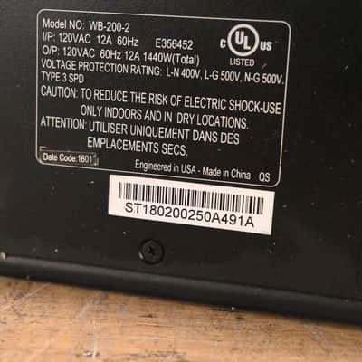 WattBox WB-200-2 Mounted Power Conditioner with 2 Outlets CG01W8U image 11