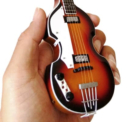 MGC The Beatles 10" Miniature Guitar Paul McCartney Violin Bass image 1